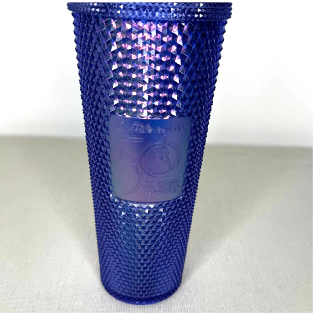 Starbucks Disney‎ 50th Anniversery purple/blue geometric tumbler